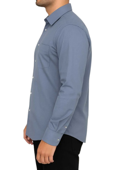 Hawthrone Wear Men's Classic Fit Semi-Formal Shirt